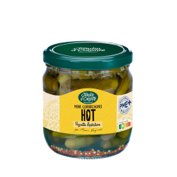 Mini Cornichons Hot 37cl