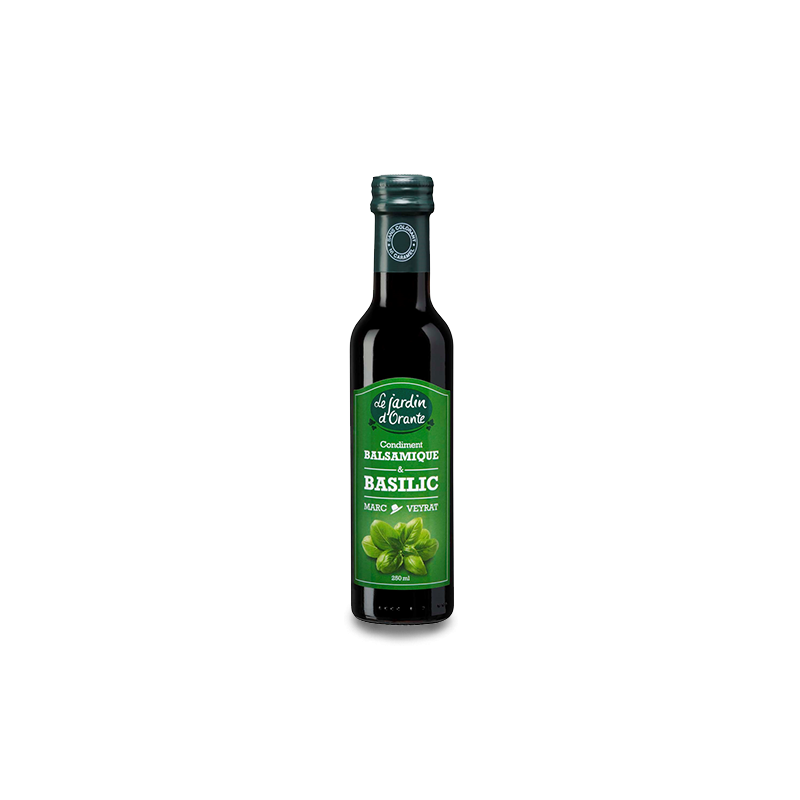 Condiment balsamique & Basilic Condiment balsamique & Basilic