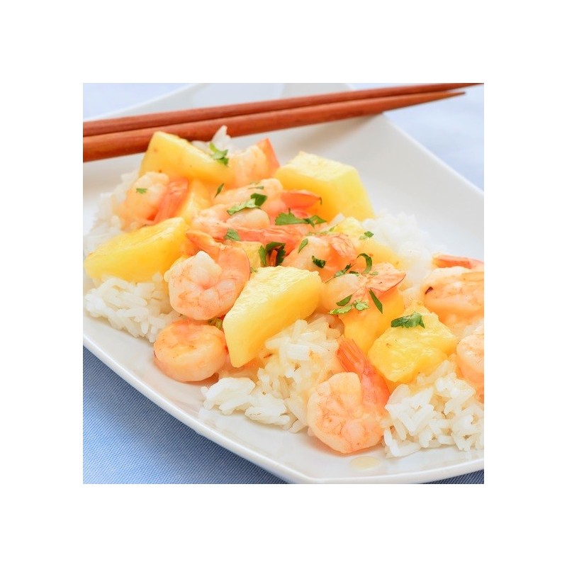 Salade ananas, riz & crevettes Salade ananas, riz & crevettes