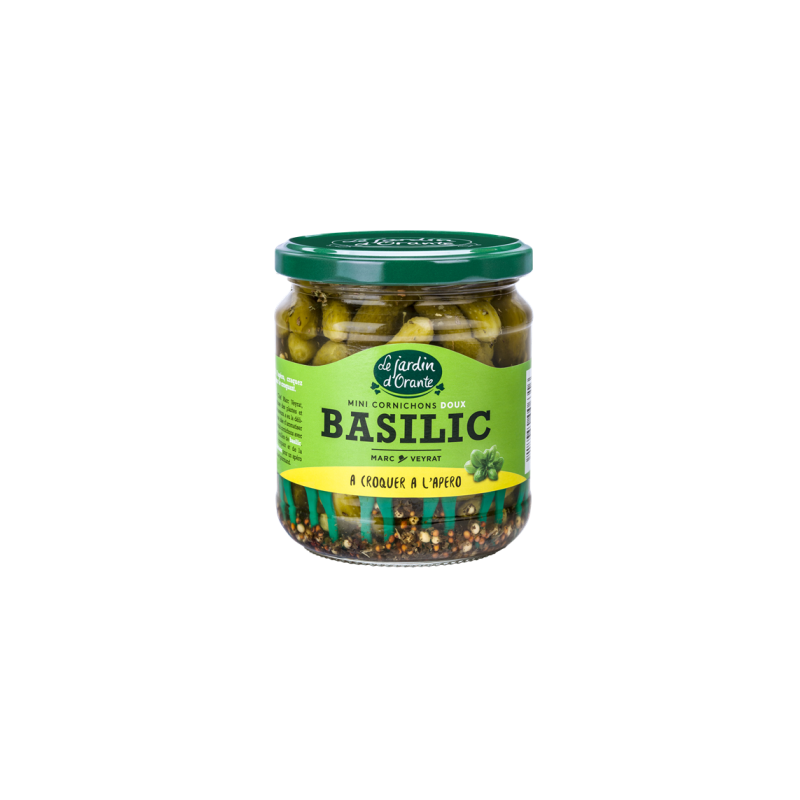 Mini Cornichons Basilic Mini Cornichons Basilic
