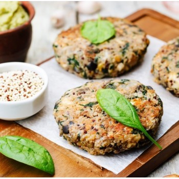 Steaks végétariens aux aubergines