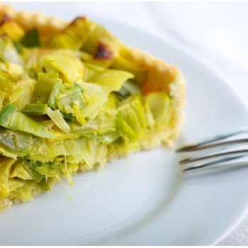 Tarte aux poireaux