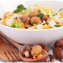 Salade automnale aux marrons