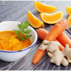 Potage aux carottes et à l'orange