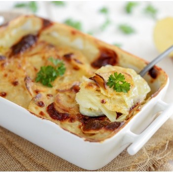 Gratin de topinambours et pommes de terre