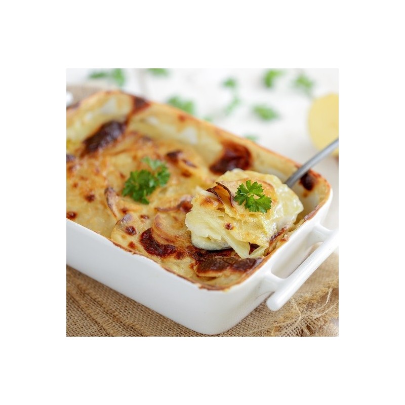 Gratin de topinambours et pommes de terre