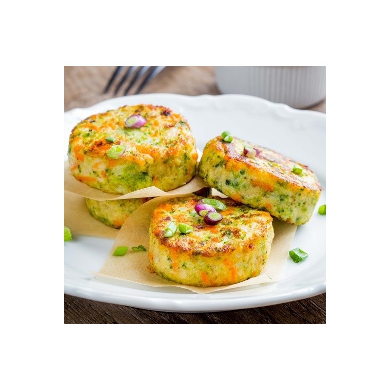 Galettes de brocoli et carottes Galettes de brocoli et carottes
