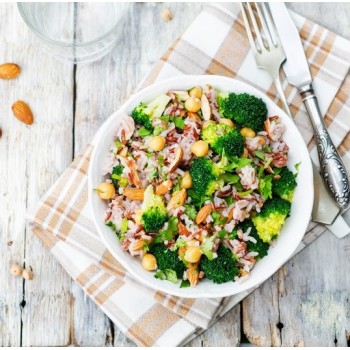 Salade brocoli aux 2 riz
