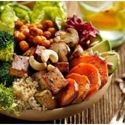 Buddha bowl aux noix de cajou