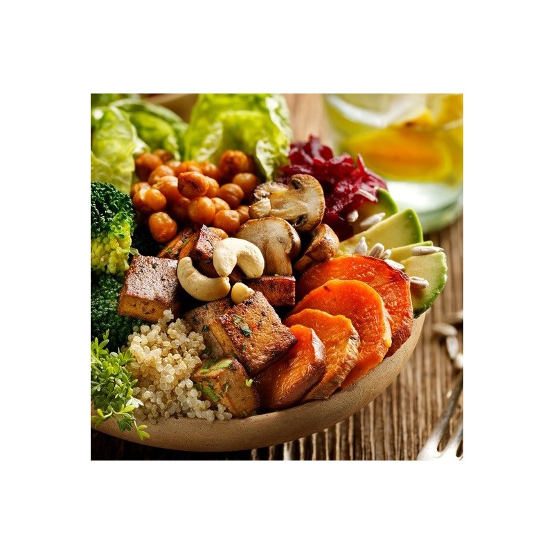 Buddha bowl aux noix de cajou