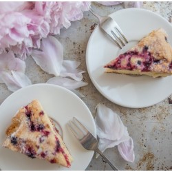 Gâteau aux groseilles et citron