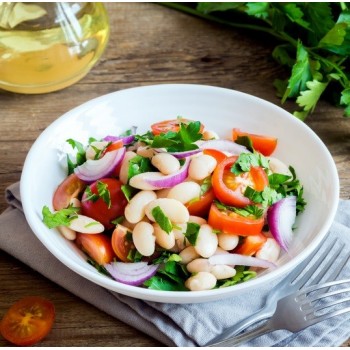 Salade de haricots blancs à l'italienne 