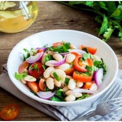 Salade de haricots blancs à l'italienne 