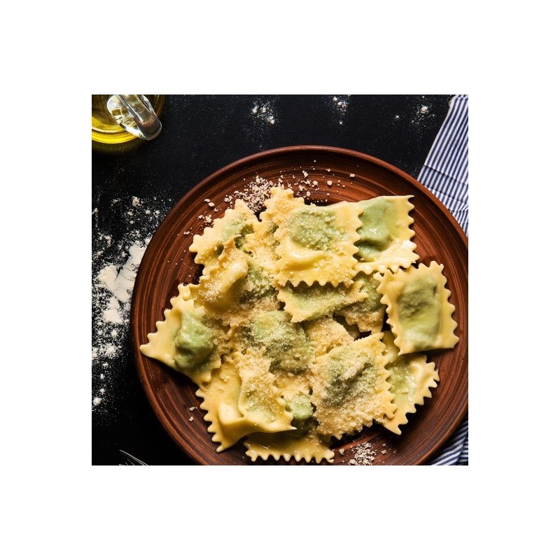 Raviolis à la ciboulette 