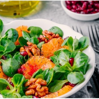 Salade de noix et clémentines 