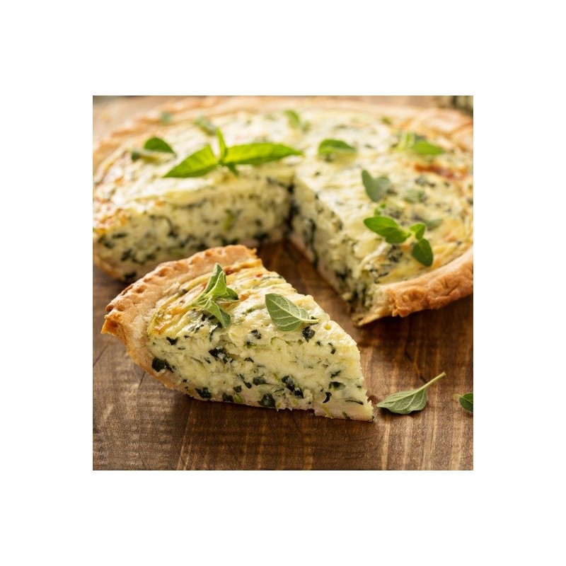 Quiche fromagère au cresson Quiche fromagère au cresson