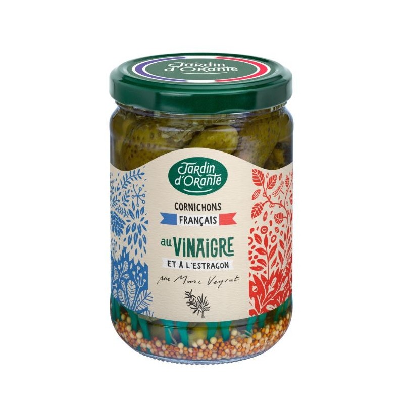 Cornichon français au vinaigre et à l'estragon Cornichon français au vinaigre et à l'estragon