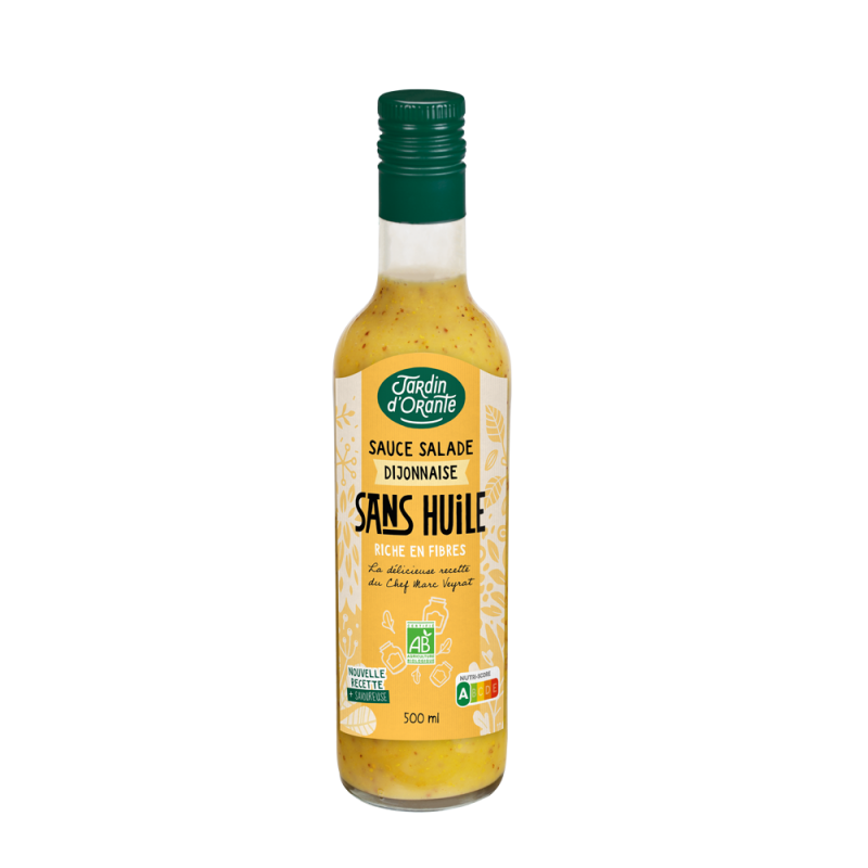 Sauce salade sans huile Bio Dijonnaise