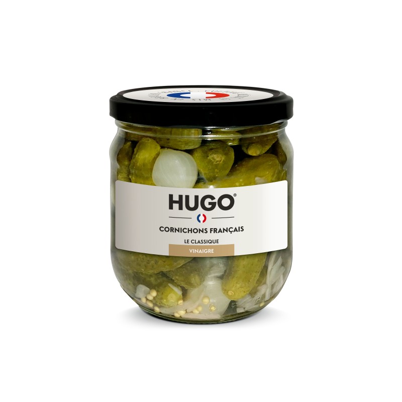 Cornichons français HUGO au vinaigre Cornichons français HUGO au vinaigre