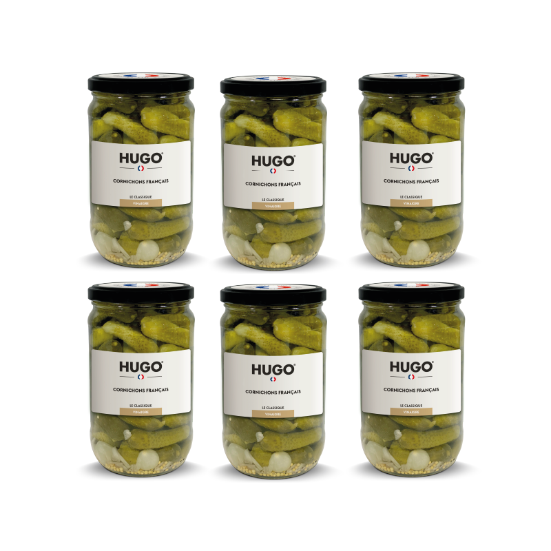 Cornichon français au vinaigre et à l'échalote pour les professionnels Cornichon français au vinaigre et à l'échalote pour les professionnels