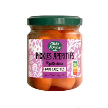 Illustration de la recette saine et gourmande des baby carottes par Jardin d'Orante.