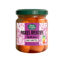 Illustration de la recette saine et gourmande des baby carottes par Jardin d'Orante.