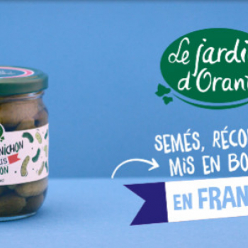 Les cornichons 100% français du Jardin d'Orante sur vos écrans